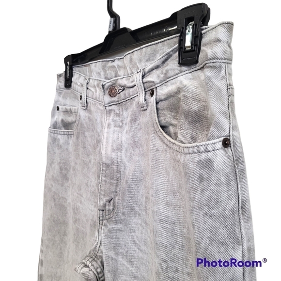 Levi's 506 Grey Acid Wash Jeans - Picture 3 of 13